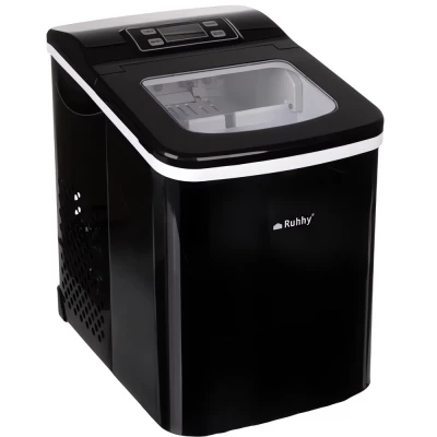 Ruhhy 25565 Výrobník ledu 12Kg/24h černý