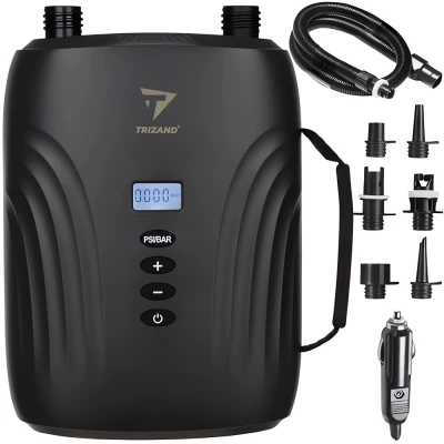 Trizand 25262 Elektrická pumpa na matrace s LCD displejom, 20 PSI