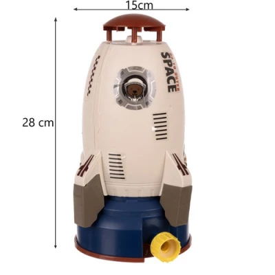 Kruzzel 24960 Dětský zavlažovač ve tvaru rakety