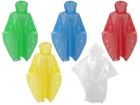 Verk 01698 Pláštěnka pro dospělé pončo modrá, 5 ks
