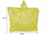 Verk 01698 Pláštěnka pro dospělé pončo modrá, 5 ks