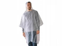 Verk 01698 Pláštěnka pro dospělé pončo modrá, 5 ks