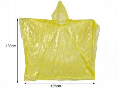 Verk 01698 Pláštěnka pro dospělé pončo modrá, 5 ks