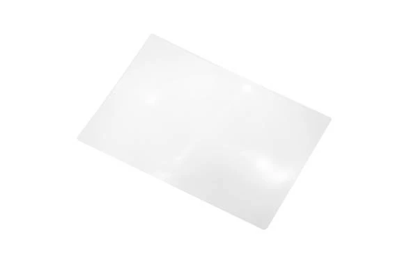 Verk 09088 Fresnelova obdélníková lupa Čtecí lupa B5 5x, 4 ks