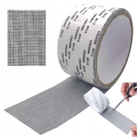 Verk 11373 Lepiaca páska na opravu okenných sietí 50 mm x 2 m sivá, 2 ks