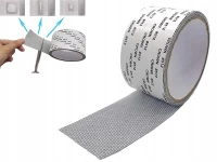 Verk 11373 Lepiaca páska na opravu okenných sietí 50 mm x 2 m sivá, 2 ks