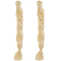 Soulima 23556 Vlasy Kanelové syntetické Copánky blond, 2 ks