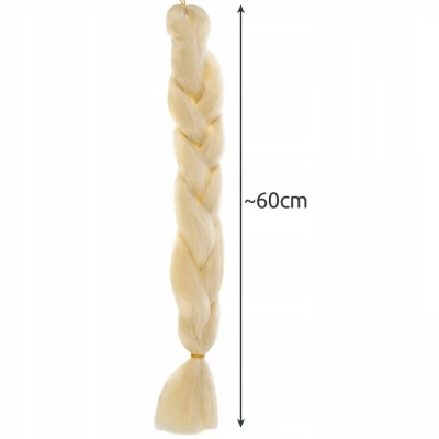 Soulima 23556 Vlasy Kanelové syntetické Copánky blond, 2 ks