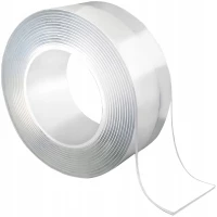 Malatec Oboustranná NANO lepicí páska transparentní 30 mm x 3 m, 2 ks