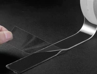 Malatec Oboustranná NANO lepicí páska transparentní 30 mm x 3 m, 2 ks