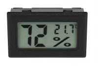 Ruhhy 9310 Digitální LCD Teploměr a Vlhkoměr Vnitřní do panelu, 2 ks