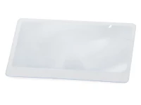Verk 09122 Fresnelova obdĺžniková lupa na čítanie 85 x 55 mm, 4 ks
