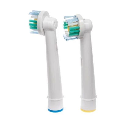 KIK 3D White Náhradní zubní kartáčky na ORAL-B univerzální - 4 ks