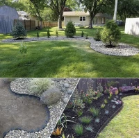 Gardlov 24562 Záhradný plastový obrubník 60 mm, 10 m s kolíkmi