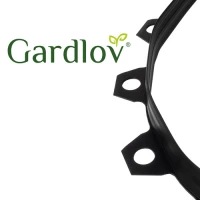 Gardlov 24562 Záhradný plastový obrubník 60 mm, 10 m s kolíkmi