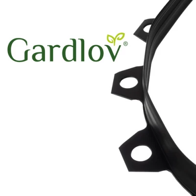 Gardlov 24562 Záhradný plastový obrubník 60 mm, 10 m s kolíkmi