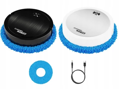 Verk 24521 Robotický vysavač s mopem USB, 55db, černý