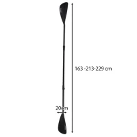 Trizand 25261 4-dielne nastaviteľné pádlo 229 cm, 2v1