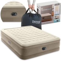 Intex 64428 Nafukovací matrac s pumpou 152 x 203 x 46 cm
