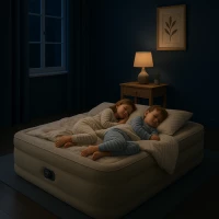 Intex 64428 Nafukovací matrac s pumpou 152 x 203 x 46 cm