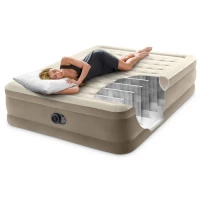 Intex 64428 Nafukovací matrac s pumpou 152 x 203 x 46 cm