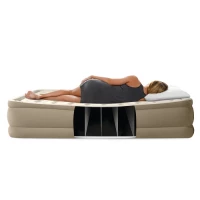 Intex 64428 Nafukovací matrac s pumpou 152 x 203 x 46 cm
