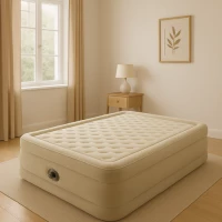 Intex 64428 Nafukovací matrac s pumpou 152 x 203 x 46 cm
