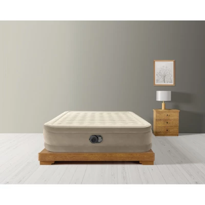 Intex 64428 Nafukovací matrac s pumpou 152 x 203 x 46 cm