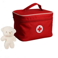 Kruzzel 24782 Dětský doktorský kufřík, červený