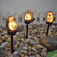 APT ZD50T Záhradná solárna lampa na ježka