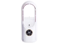 Verk 16032 Stolní bezlopatkový ventilátor s LED osvětlením bílý