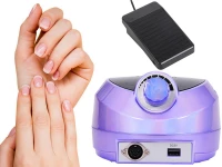Verk 24497 Bruska na nehty s nástavci 45000 rpm, 80 W, fialová