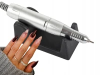 Verk 24497 Bruska na nehty s nástavci 45000 rpm, 80 W, stříbrná