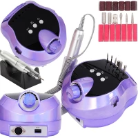 Verk 24497 Bruska na nehty s nástavci 45000 rpm, 80 W, oranžová