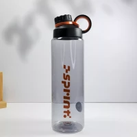 Pronett XJ5617 Sportovní láhev na vodu 1000 ml, černá