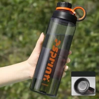 Pronett XJ5617 Sportovní láhev na vodu 1000 ml, černá