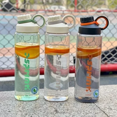Pronett XJ5617 Sportovní láhev na vodu 1000 ml, černá