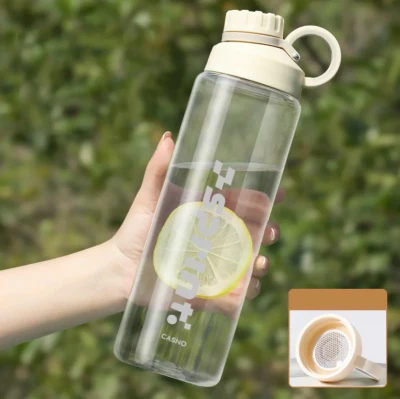 Pronett XJ5617 Sportovní láhev na vodu 1000 ml, černá