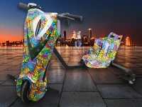 Gordon G815 Driftovacia elektrická trojkolka, LED, 100 kg, 250 W, 15 km/h