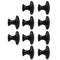 Ruhhy 25679 Nábytkové úchytky 30 mm, 10 ks černá