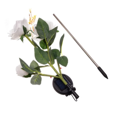 Gardlov 25282 Zahradní solární osvětlení růže, 80 cm
