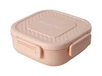 Verk 07327 Svačinový box s přihrádkami a příborem 1300 ml, zelenožlutá