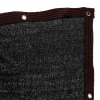 KIK KX3157 Balkonová zástěna síťovaná 105 x 500 cm, černá