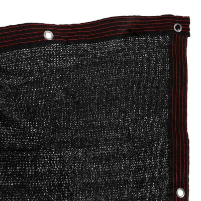 KIK KX3157 Balkonová zástěna síťovaná 105 x 500 cm, černá
