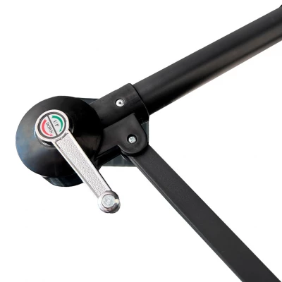 KIK KX3313 Slunečník s boční nohou 290 cm černý