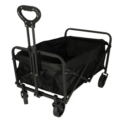 KIK KX3306 Přepravní vozík skládací, 100 kg, 100 l, 83 x 43 x 47 cm, černý