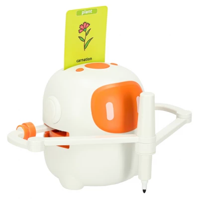 KIK KX3145 Edukativní robot pro děti - Nauka kreslení a angličtiny, oranžový