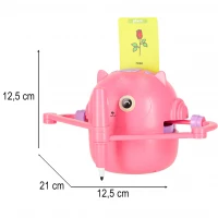 KIK KX3146 Vzdelávací robot pre deti - učenie kreslenia a angličtiny, ružový