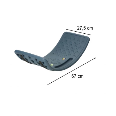 KIK KX3735 Balančná hojdacia doska pre deti 67 x 29 cm, modrá