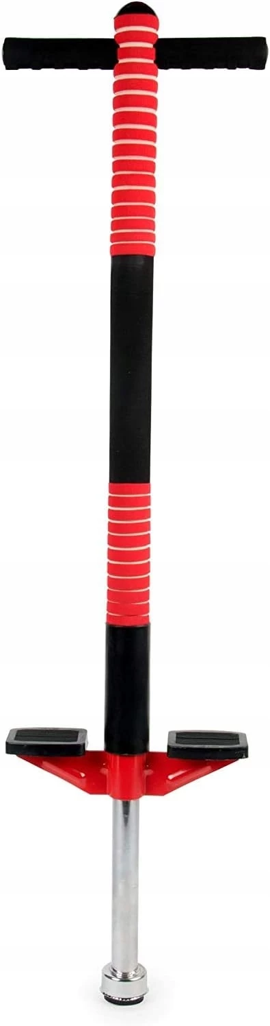 KIK KX3134 Skákacia tyč Pogo, do 40 kg, červená